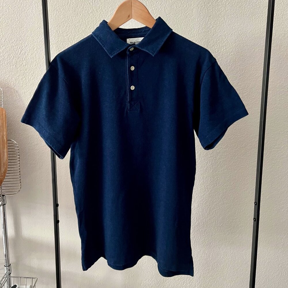 Taylor Stitch - Polo Shirt in Indigo - M (40)